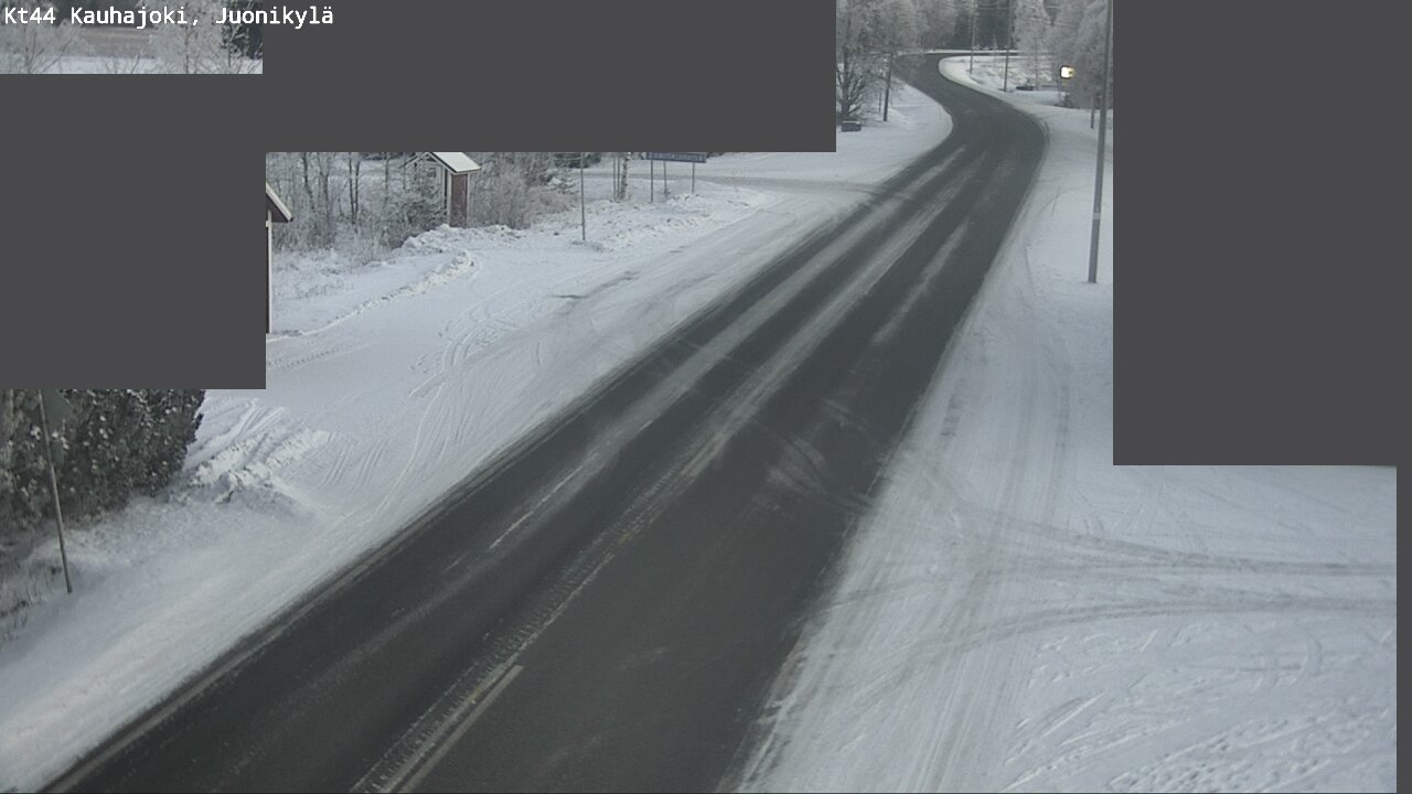 Weather Camera Image Road 44 Kauhajoki, Juonikylä,, Kauhajoki, Etelä-Pohjanmaa