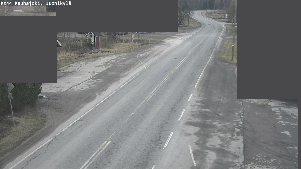 Weather Camera Image Road 44 Kauhajoki, Juonikylä,, Kauhajoki, Etelä-Pohjanmaa