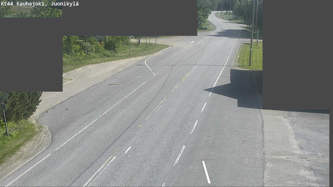 Weather Camera Image Väg 44 Kauhajoki, Juonikylä, Kauhajoki, Etelä-Pohjanmaa