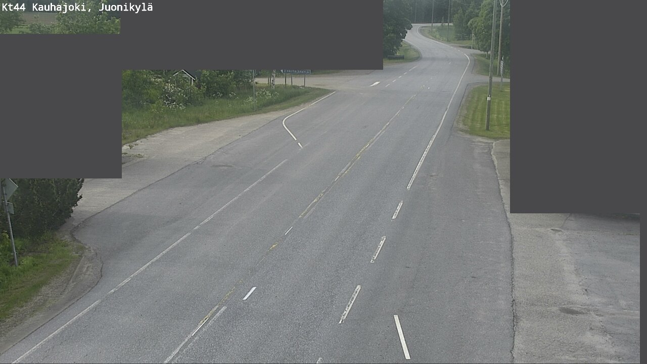 Weather Camera Image Väg 44 Kauhajoki, Juonikylä, Kauhajoki, Etelä-Pohjanmaa