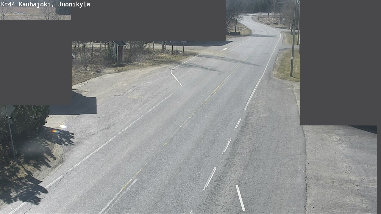 Weather Camera Image Road 44 Kauhajoki, Juonikylä,, Kauhajoki, Etelä-Pohjanmaa