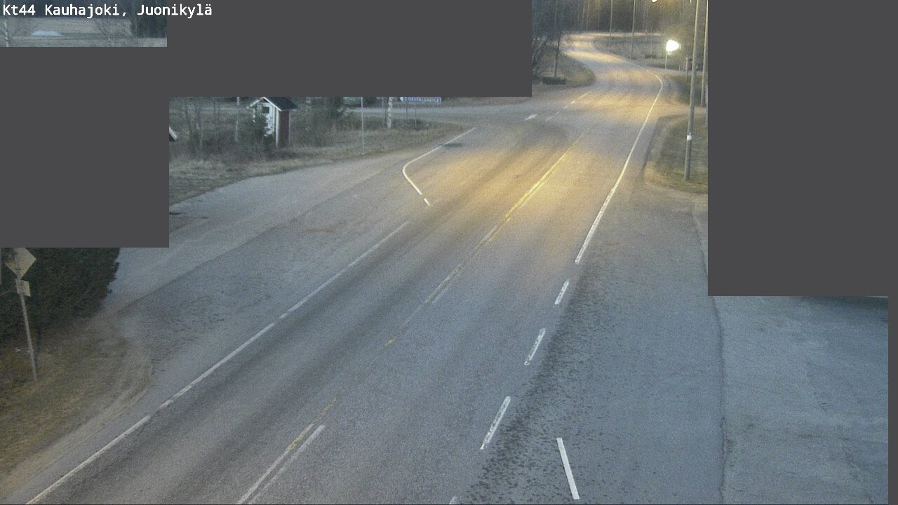 Weather Camera Image Road 44 Kauhajoki, Juonikylä,, Kauhajoki, Etelä-Pohjanmaa