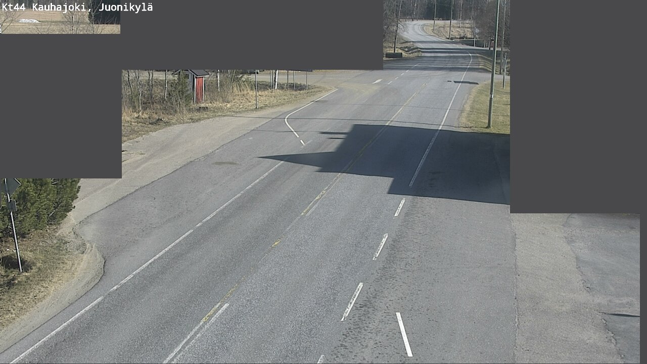 Weather Camera Image Road 44 Kauhajoki, Juonikylä,, Kauhajoki, Etelä-Pohjanmaa