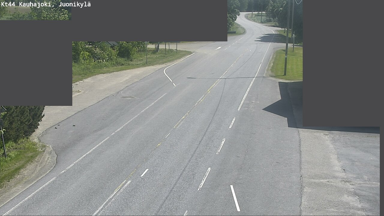 Weather Camera Image Väg 44 Kauhajoki, Juonikylä, Kauhajoki, Etelä-Pohjanmaa