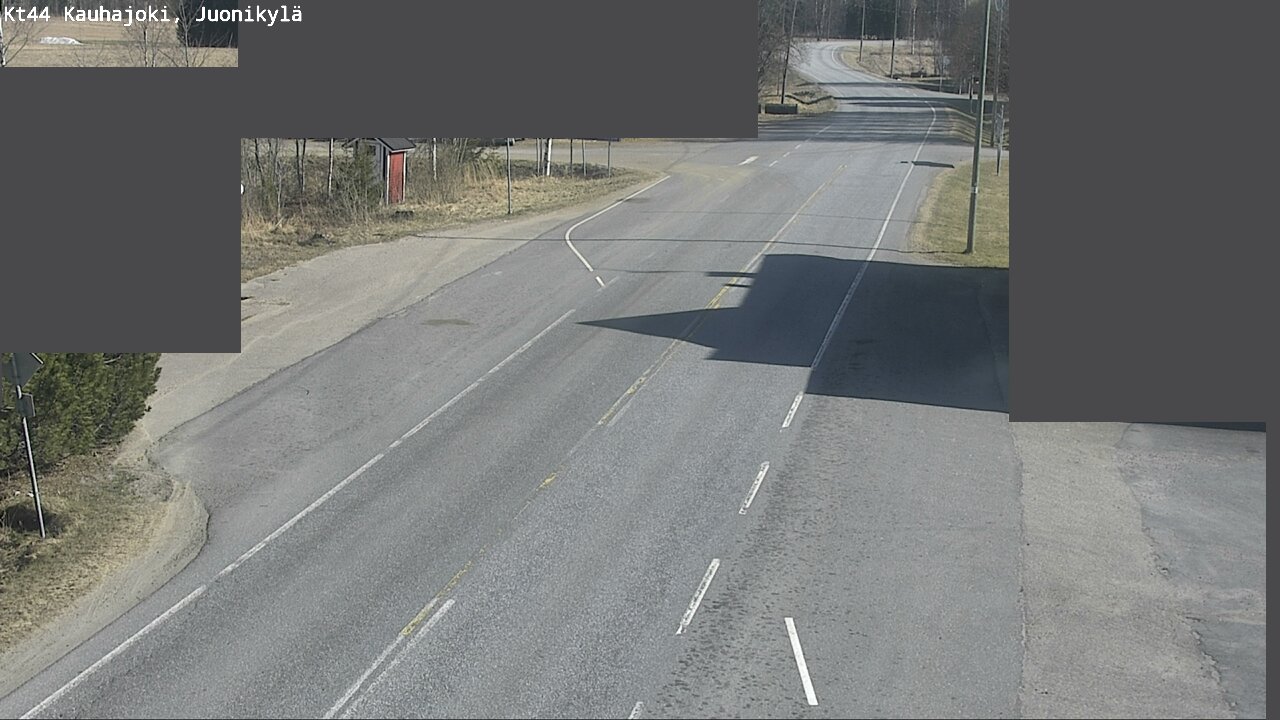 Weather Camera Image Road 44 Kauhajoki, Juonikylä,, Kauhajoki, Etelä-Pohjanmaa