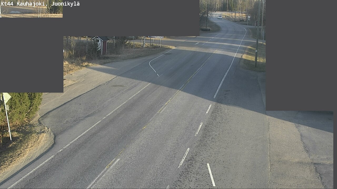 Weather Camera Image Road 44 Kauhajoki, Juonikylä,, Kauhajoki, Etelä-Pohjanmaa
