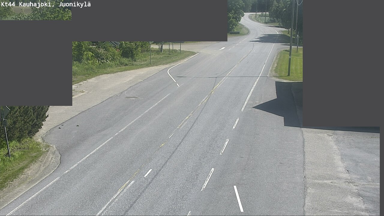 Weather Camera Image Väg 44 Kauhajoki, Juonikylä, Kauhajoki, Etelä-Pohjanmaa