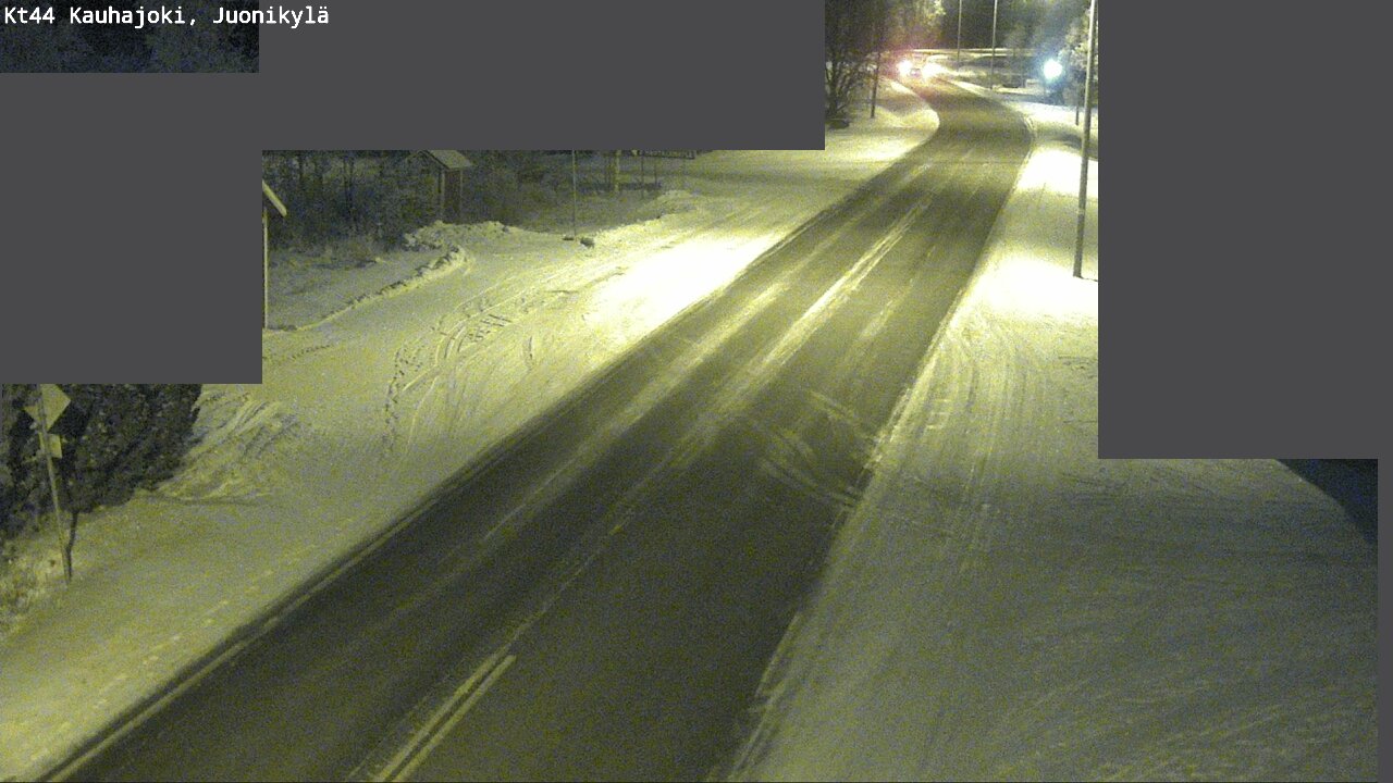 Weather Camera Image Väg 44 Kauhajoki, Juonikylä, Kauhajoki, Etelä-Pohjanmaa