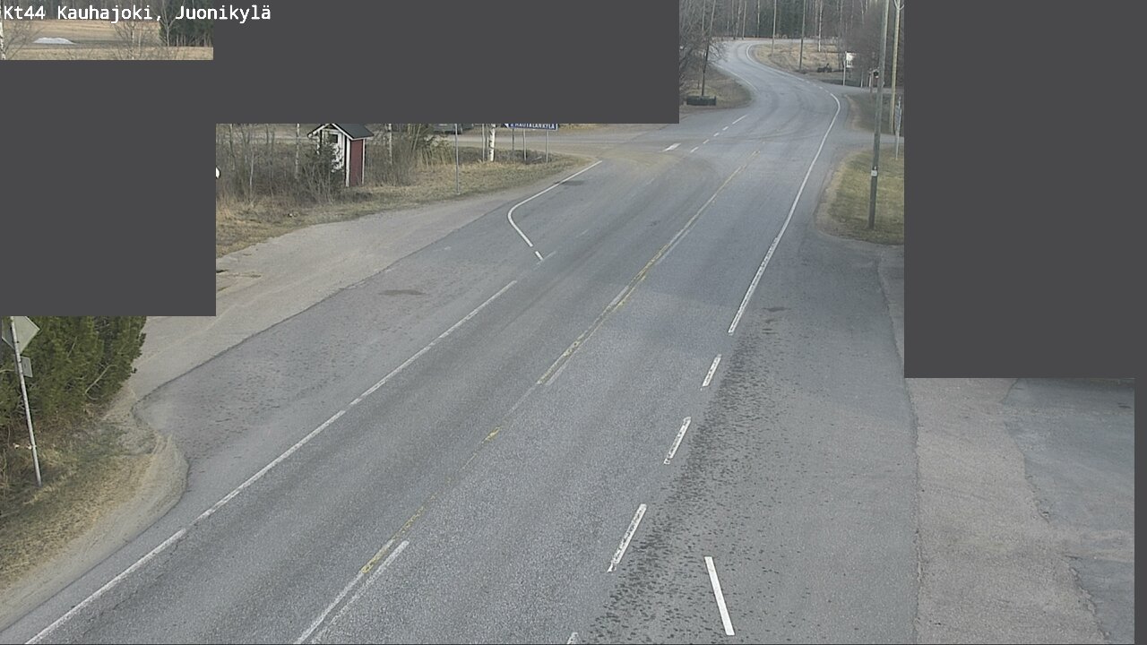 Weather Camera Image Road 44 Kauhajoki, Juonikylä,, Kauhajoki, Etelä-Pohjanmaa