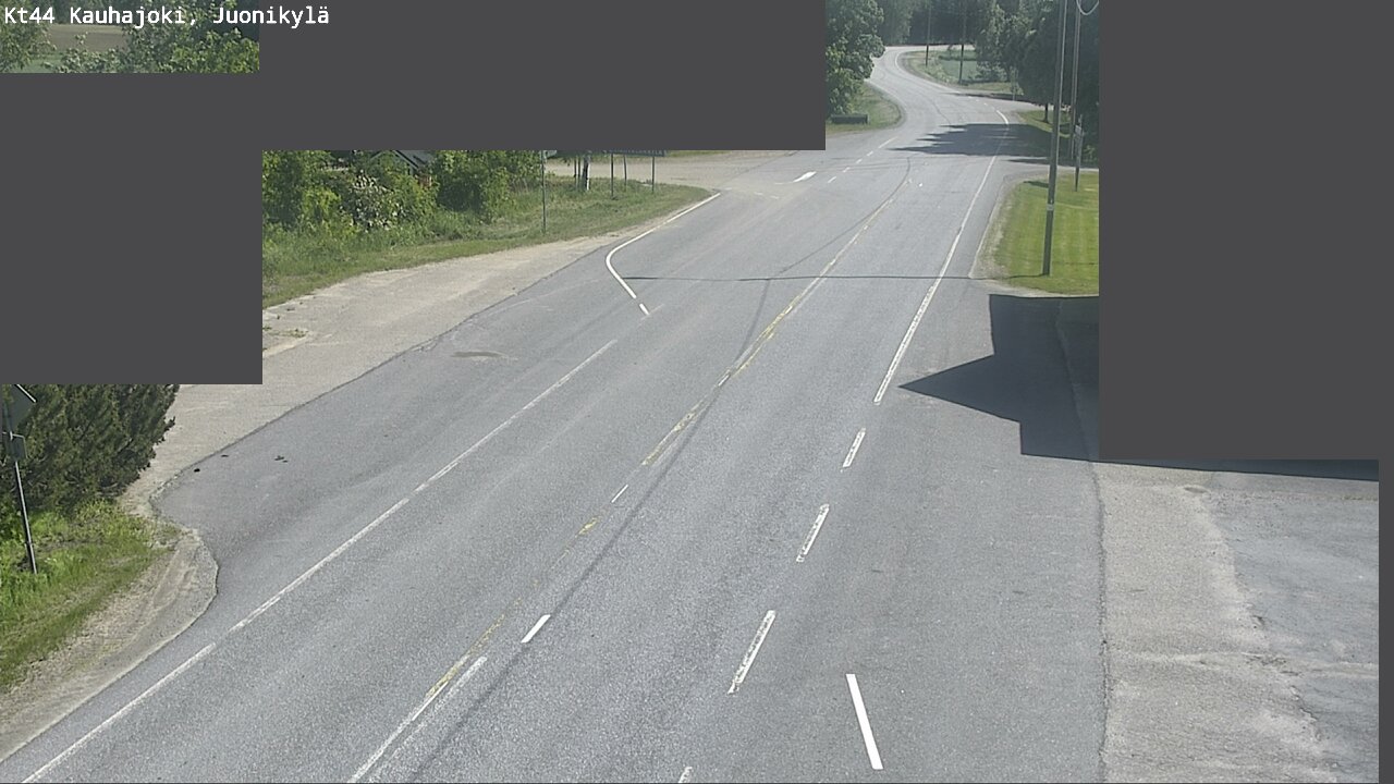 Weather Camera Image Väg 44 Kauhajoki, Juonikylä, Kauhajoki, Etelä-Pohjanmaa