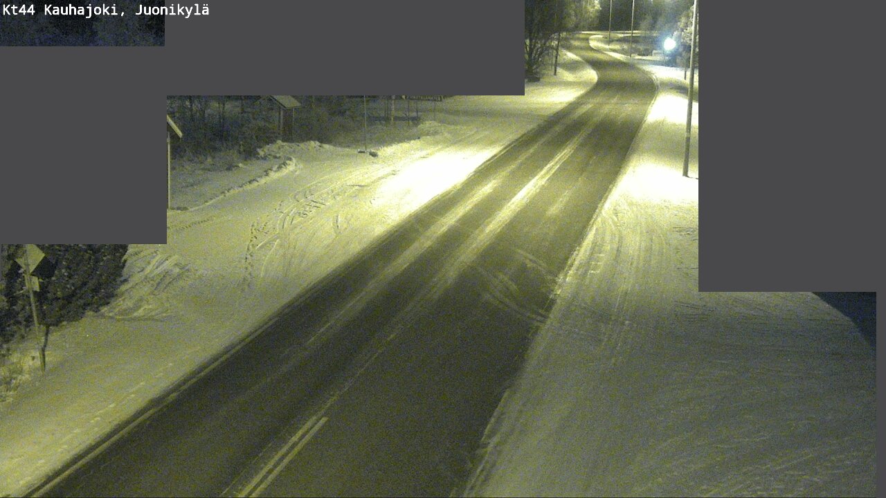Weather Camera Image Road 44 Kauhajoki, Juonikylä,, Kauhajoki, Etelä-Pohjanmaa