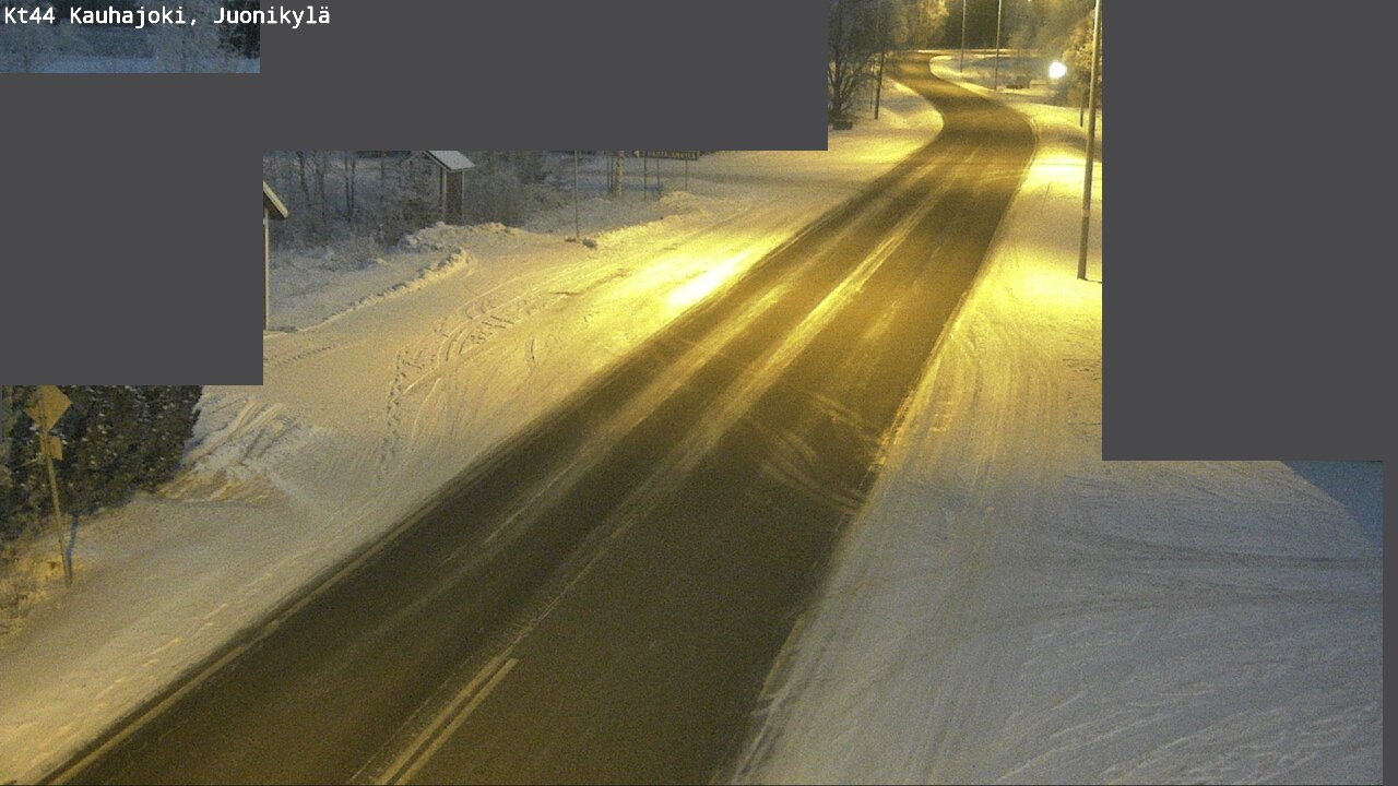 Weather Camera Image Road 44 Kauhajoki, Juonikylä,, Kauhajoki, Etelä-Pohjanmaa