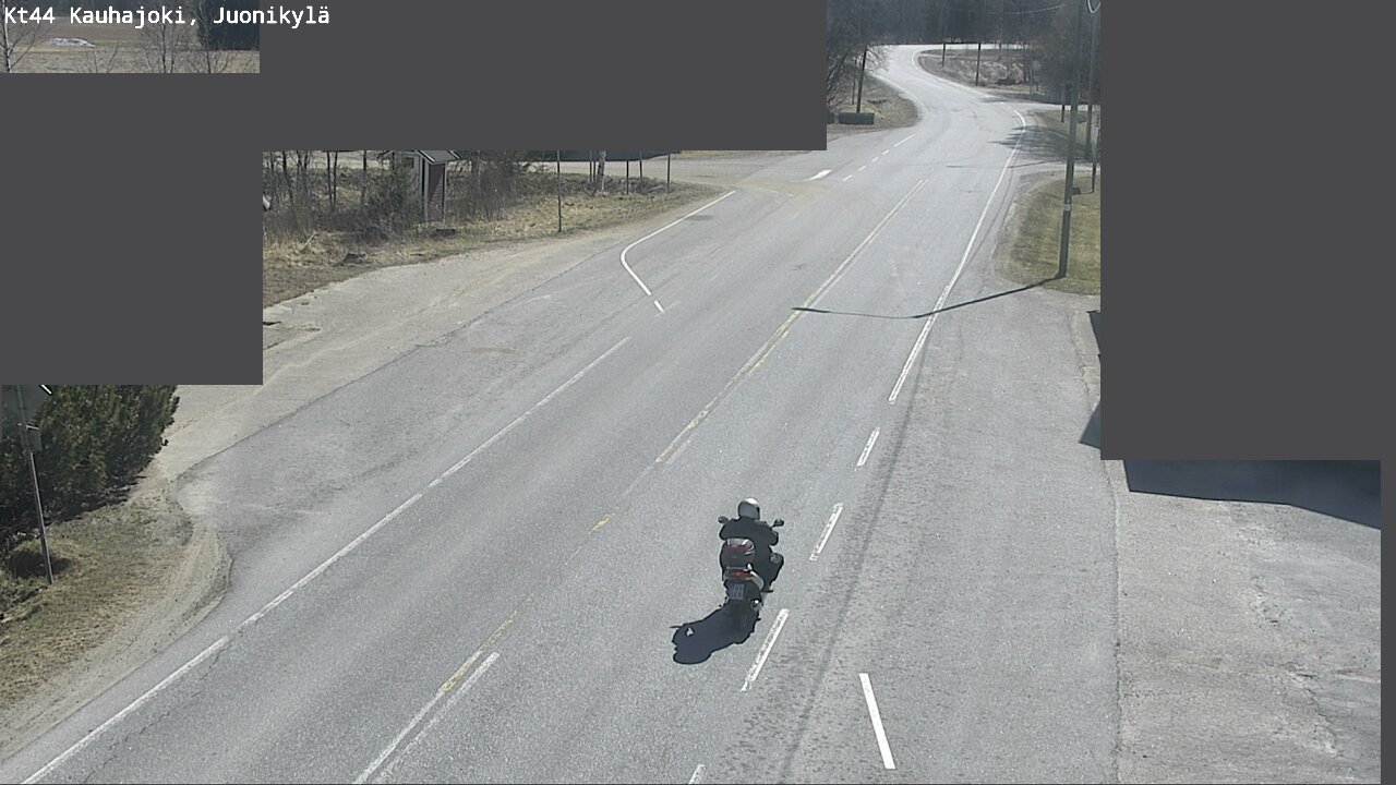 Weather Camera Image Road 44 Kauhajoki, Juonikylä,, Kauhajoki, Etelä-Pohjanmaa