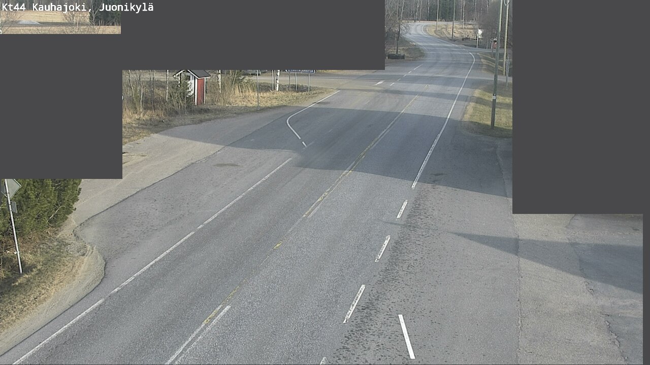 Weather Camera Image Road 44 Kauhajoki, Juonikylä,, Kauhajoki, Etelä-Pohjanmaa