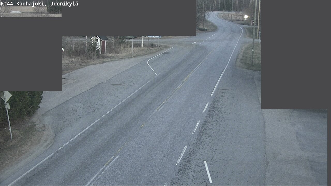 Weather Camera Image Road 44 Kauhajoki, Juonikylä,, Kauhajoki, Etelä-Pohjanmaa