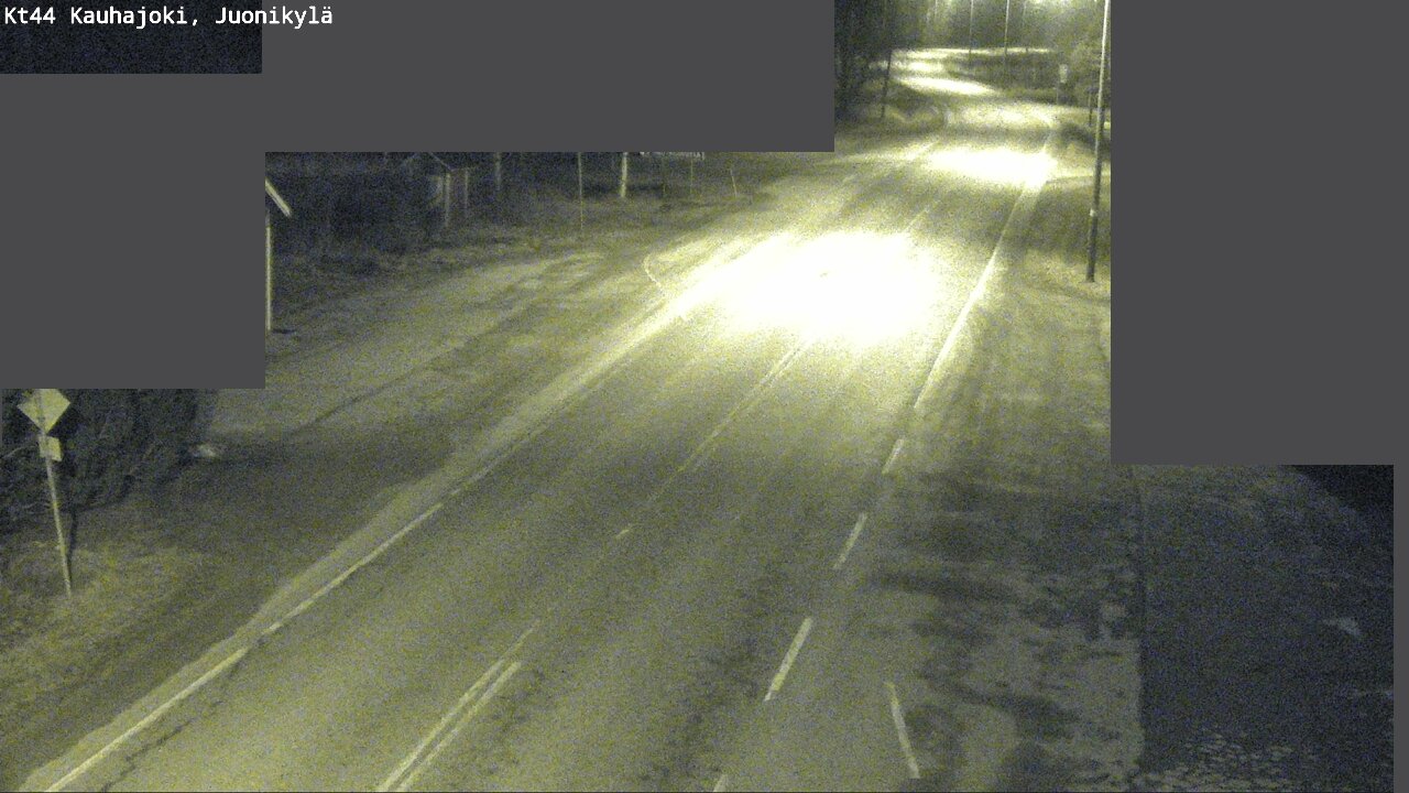 Weather Camera Image Road 44 Kauhajoki, Juonikylä,, Kauhajoki, Etelä-Pohjanmaa