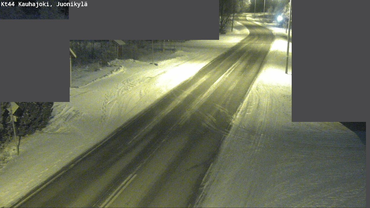 Weather Camera Image Väg 44 Kauhajoki, Juonikylä, Kauhajoki, Etelä-Pohjanmaa