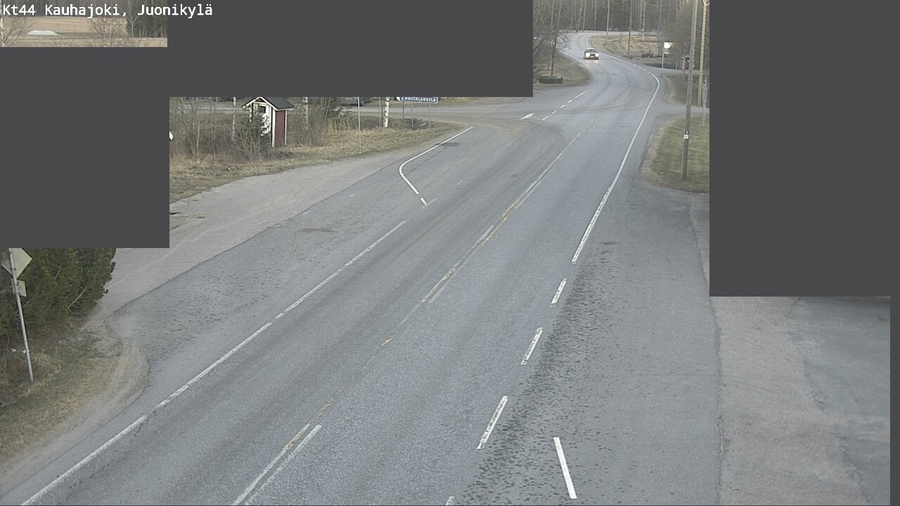 Weather Camera Image Road 44 Kauhajoki, Juonikylä,, Kauhajoki, Etelä-Pohjanmaa