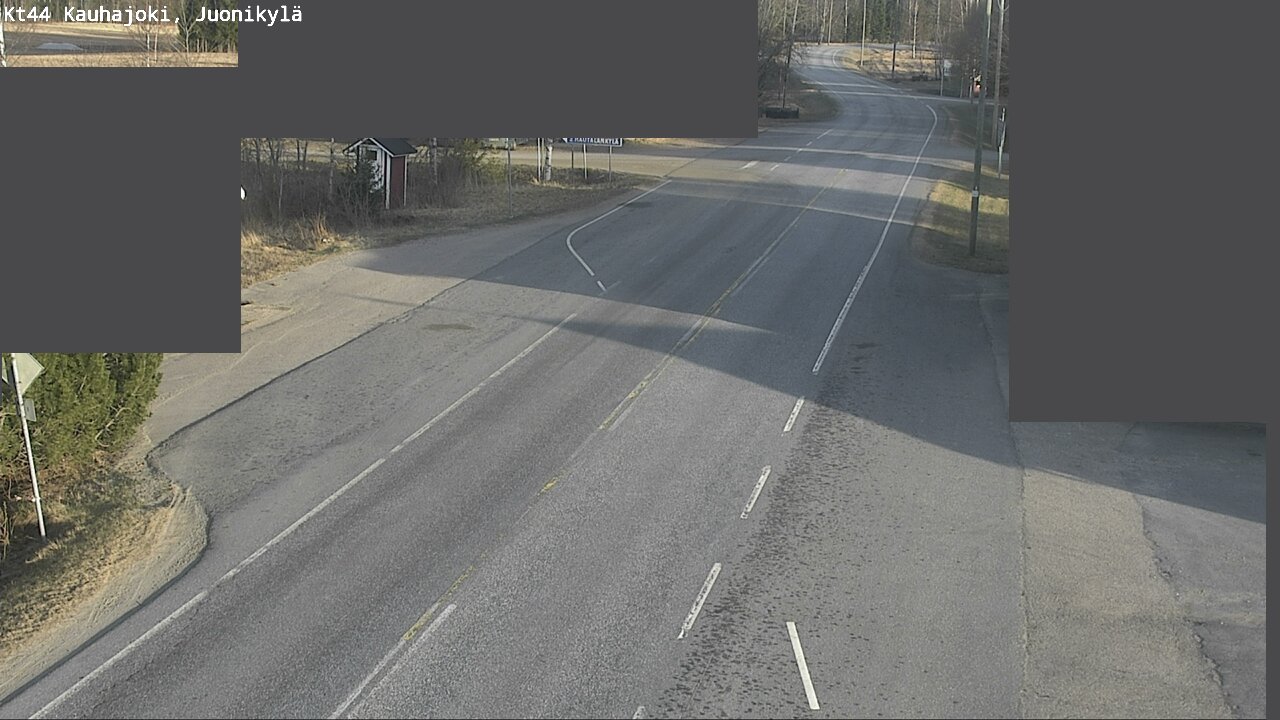 Weather Camera Image Road 44 Kauhajoki, Juonikylä,, Kauhajoki, Etelä-Pohjanmaa