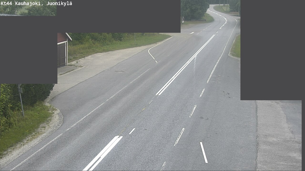 Weather Camera Image Road 44 Kauhajoki, Juonikylä,, Kauhajoki, Etelä-Pohjanmaa