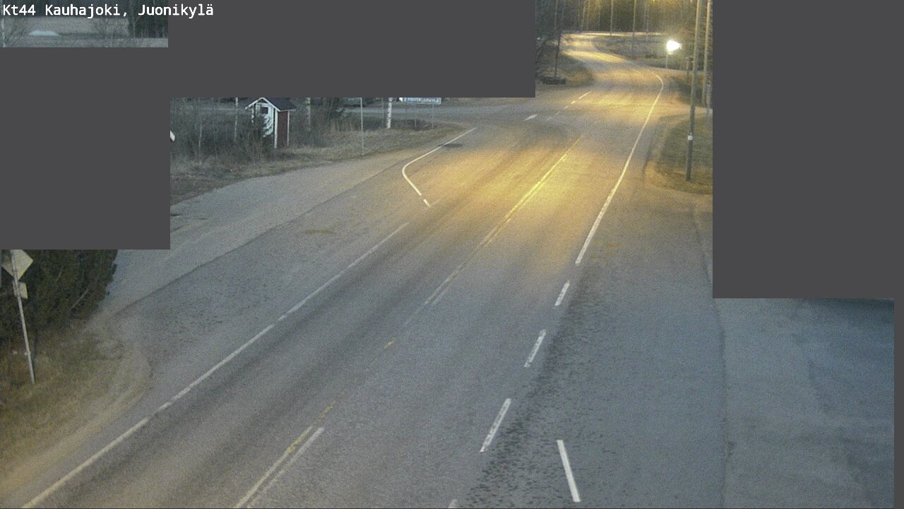 Weather Camera Image Road 44 Kauhajoki, Juonikylä,, Kauhajoki, Etelä-Pohjanmaa