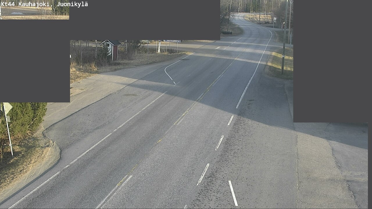 Weather Camera Image Road 44 Kauhajoki, Juonikylä,, Kauhajoki, Etelä-Pohjanmaa
