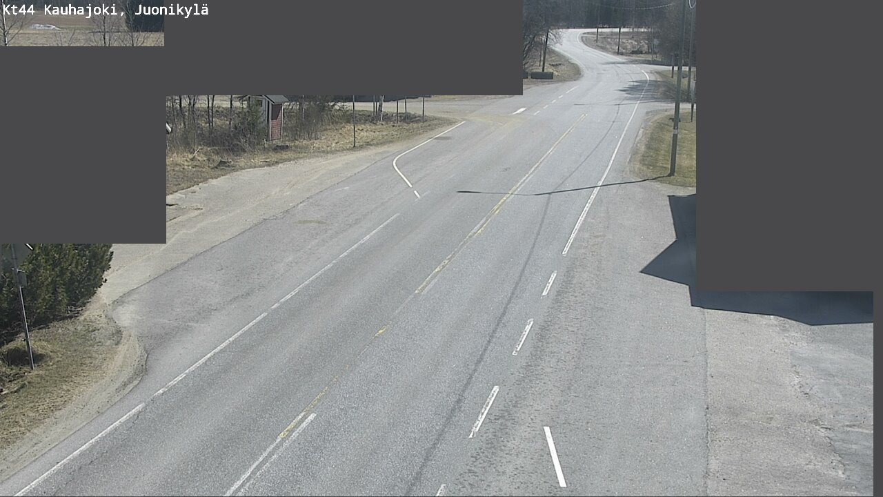 Weather Camera Image Road 44 Kauhajoki, Juonikylä,, Kauhajoki, Etelä-Pohjanmaa