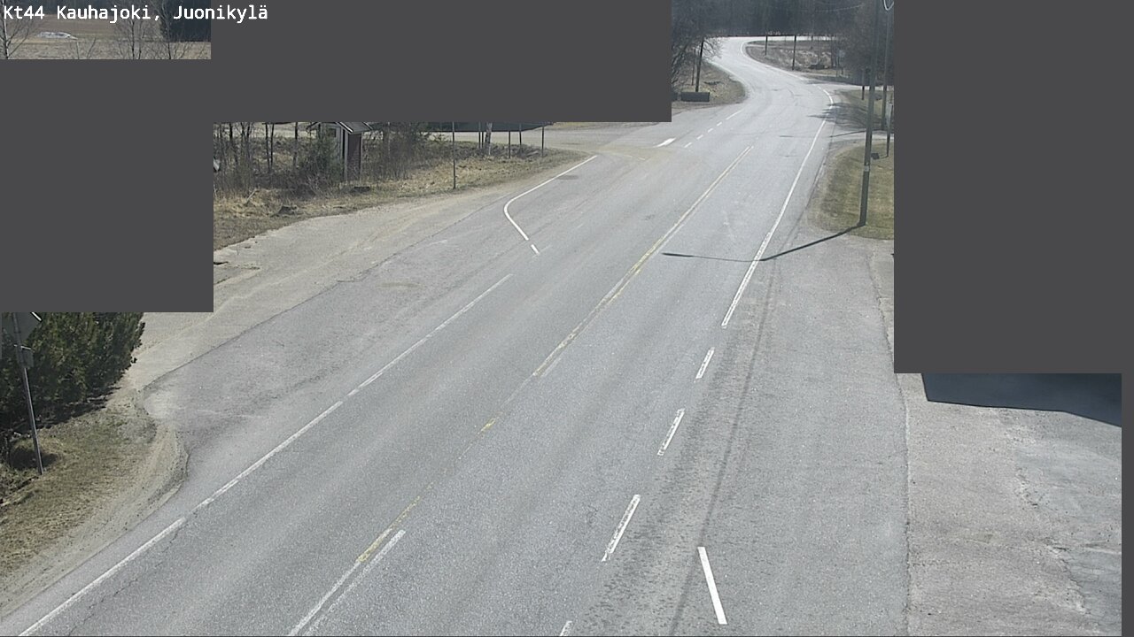 Weather Camera Image Road 44 Kauhajoki, Juonikylä,, Kauhajoki, Etelä-Pohjanmaa