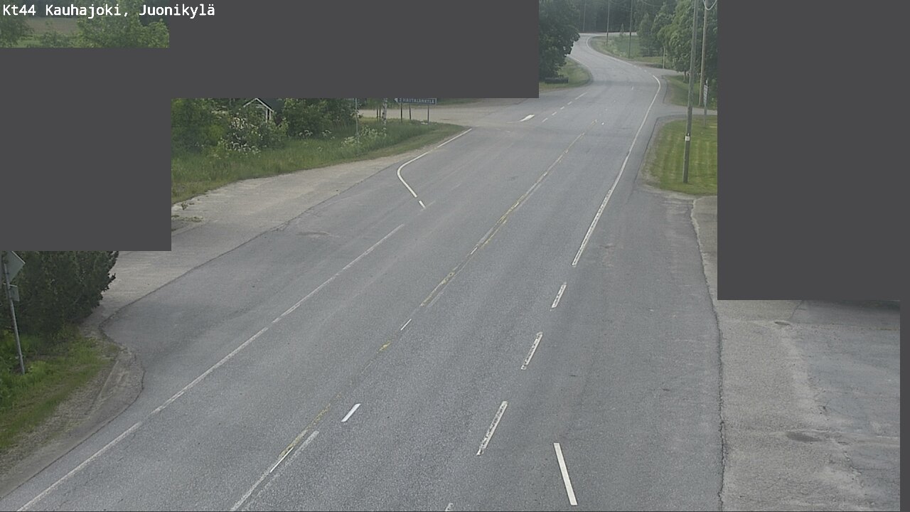 Weather Camera Image Road 44 Kauhajoki, Juonikylä,, Kauhajoki, Etelä-Pohjanmaa