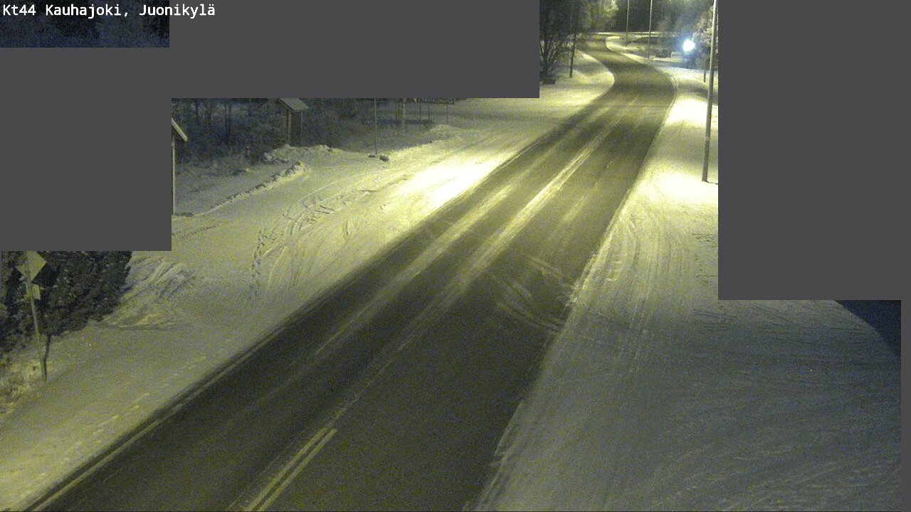 Weather Camera Image Road 44 Kauhajoki, Juonikylä,, Kauhajoki, Etelä-Pohjanmaa