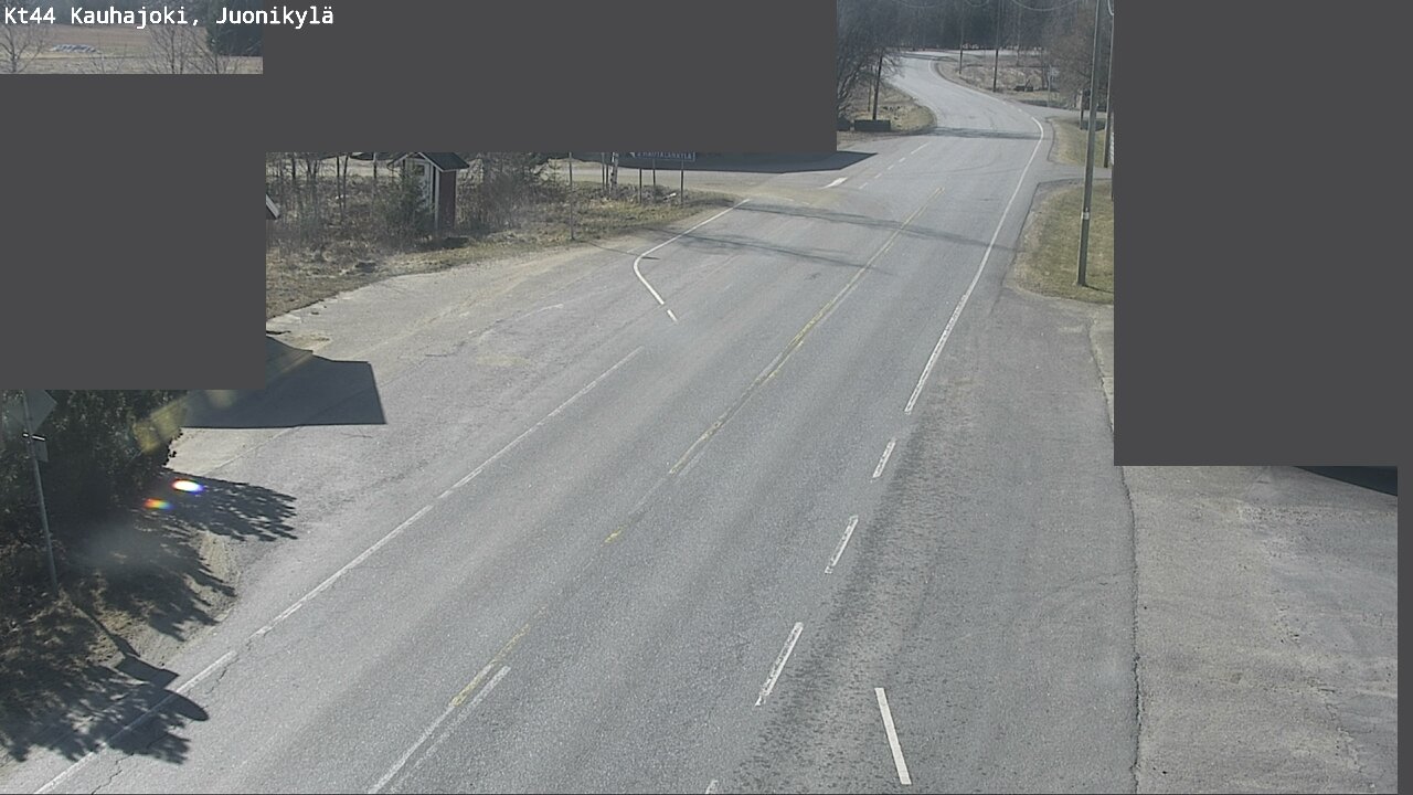 Weather Camera Image Road 44 Kauhajoki, Juonikylä,, Kauhajoki, Etelä-Pohjanmaa