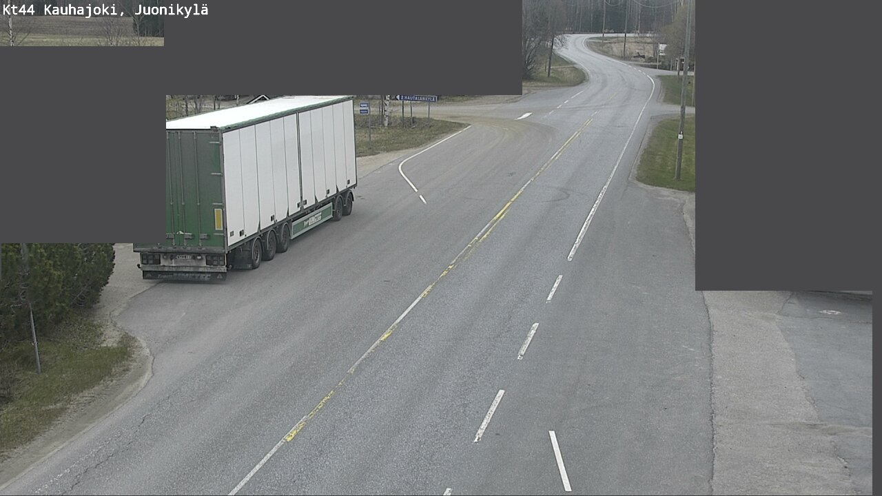 Weather Camera Image Väg 44 Kauhajoki, Juonikylä, Kauhajoki, Etelä-Pohjanmaa