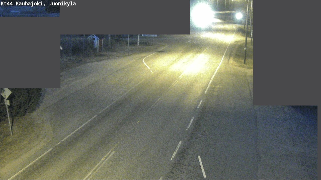 Weather Camera Image Road 44 Kauhajoki, Juonikylä,, Kauhajoki, Etelä-Pohjanmaa