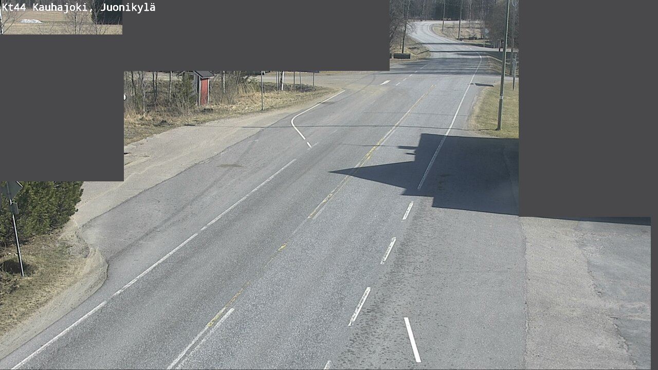 Weather Camera Image Road 44 Kauhajoki, Juonikylä,, Kauhajoki, Etelä-Pohjanmaa
