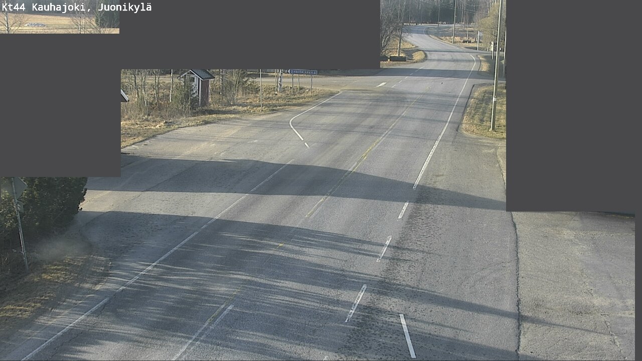 Weather Camera Image Road 44 Kauhajoki, Juonikylä,, Kauhajoki, Etelä-Pohjanmaa