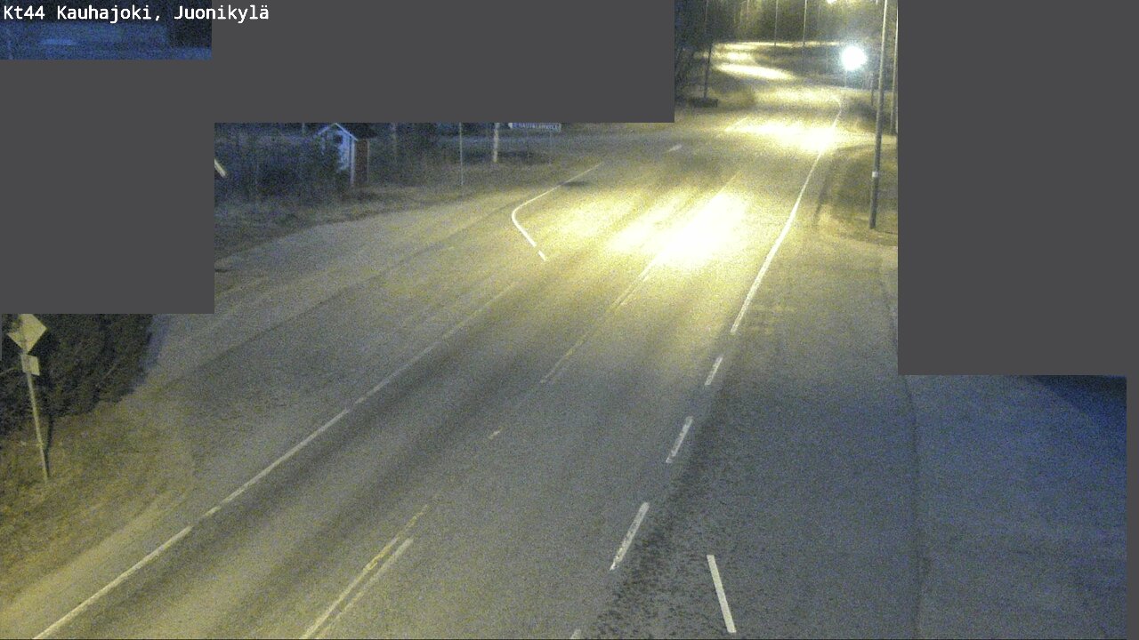Weather Camera Image Road 44 Kauhajoki, Juonikylä,, Kauhajoki, Etelä-Pohjanmaa