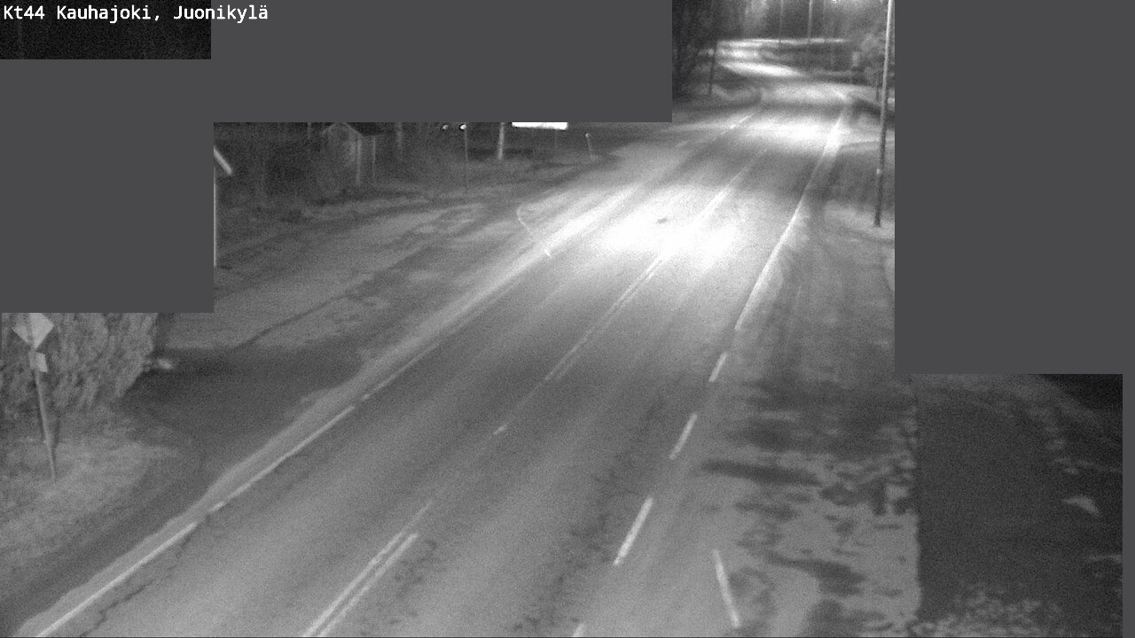 Weather Camera Image Road 44 Kauhajoki, Juonikylä,, Kauhajoki, Etelä-Pohjanmaa
