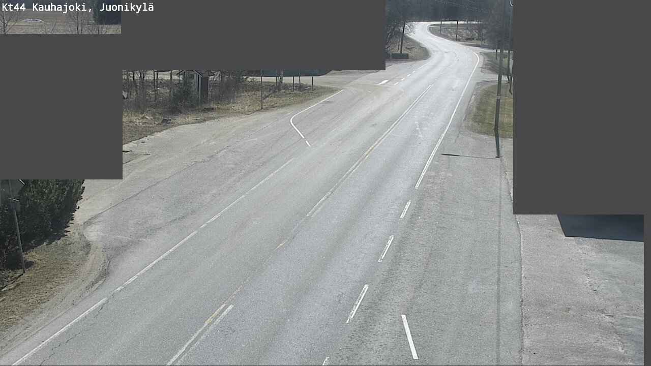 Weather Camera Image Road 44 Kauhajoki, Juonikylä,, Kauhajoki, Etelä-Pohjanmaa