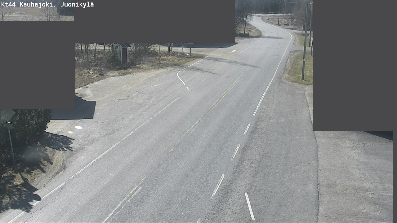 Weather Camera Image Road 44 Kauhajoki, Juonikylä,, Kauhajoki, Etelä-Pohjanmaa