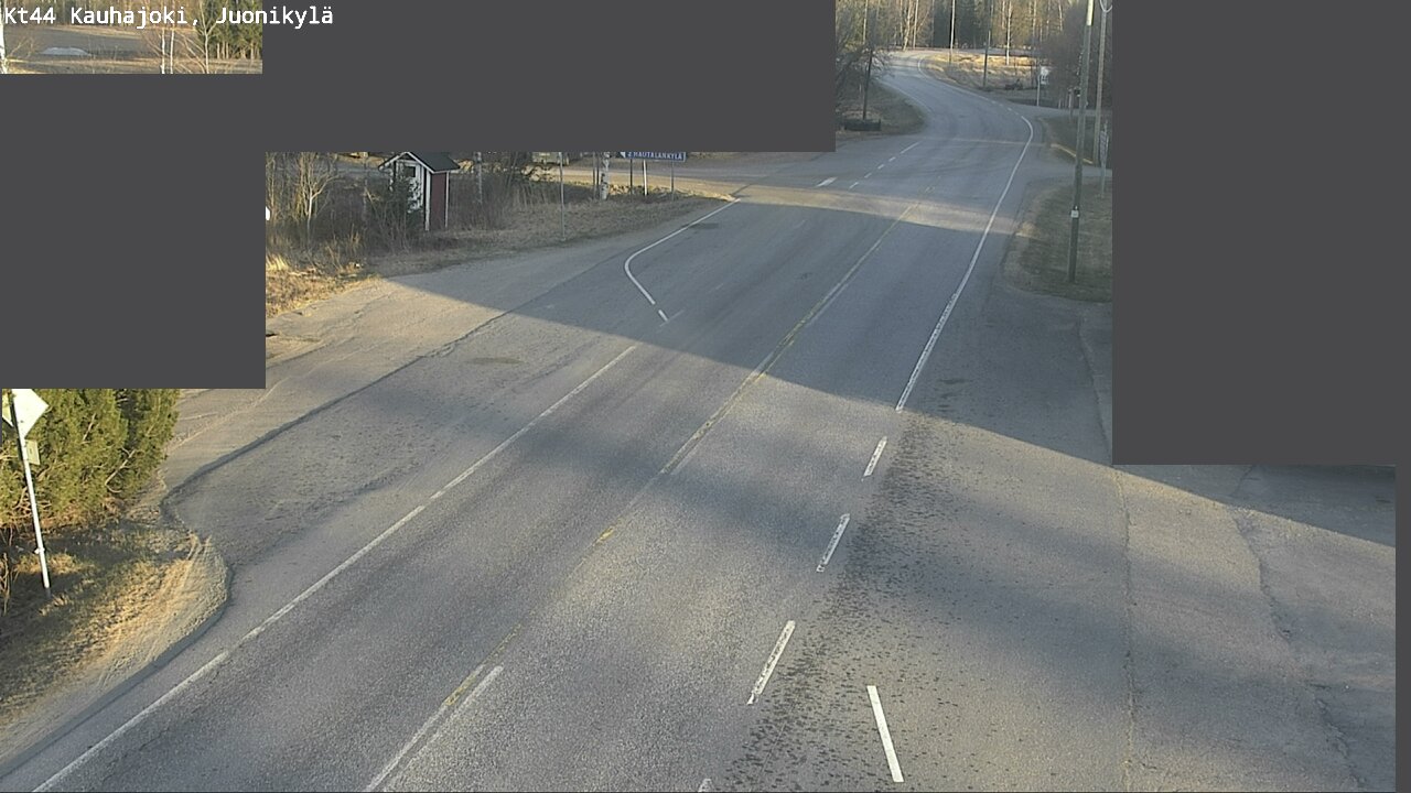 Weather Camera Image Road 44 Kauhajoki, Juonikylä,, Kauhajoki, Etelä-Pohjanmaa