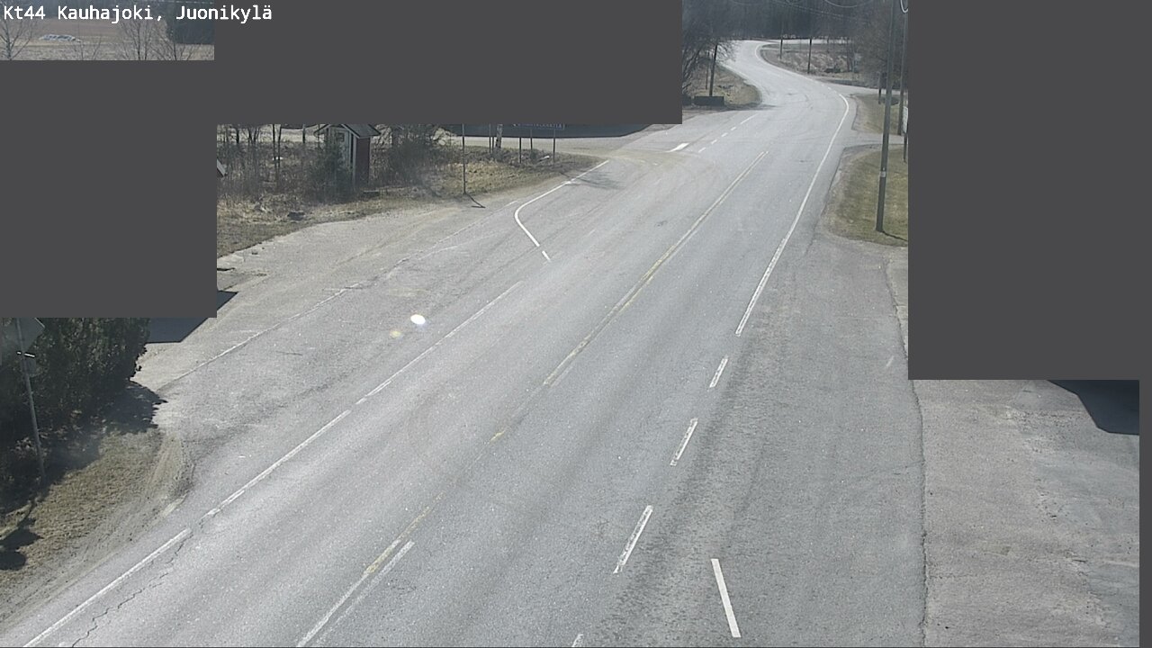 Weather Camera Image Road 44 Kauhajoki, Juonikylä,, Kauhajoki, Etelä-Pohjanmaa