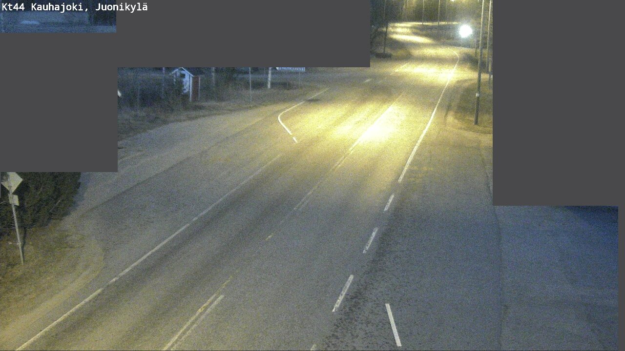 Weather Camera Image Road 44 Kauhajoki, Juonikylä,, Kauhajoki, Etelä-Pohjanmaa