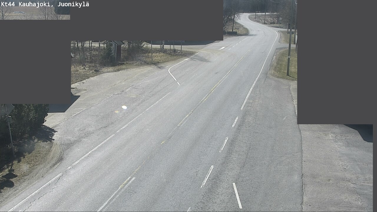 Weather Camera Image Road 44 Kauhajoki, Juonikylä,, Kauhajoki, Etelä-Pohjanmaa