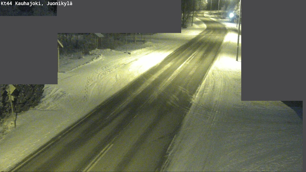 Weather Camera Image Väg 44 Kauhajoki, Juonikylä, Kauhajoki, Etelä-Pohjanmaa