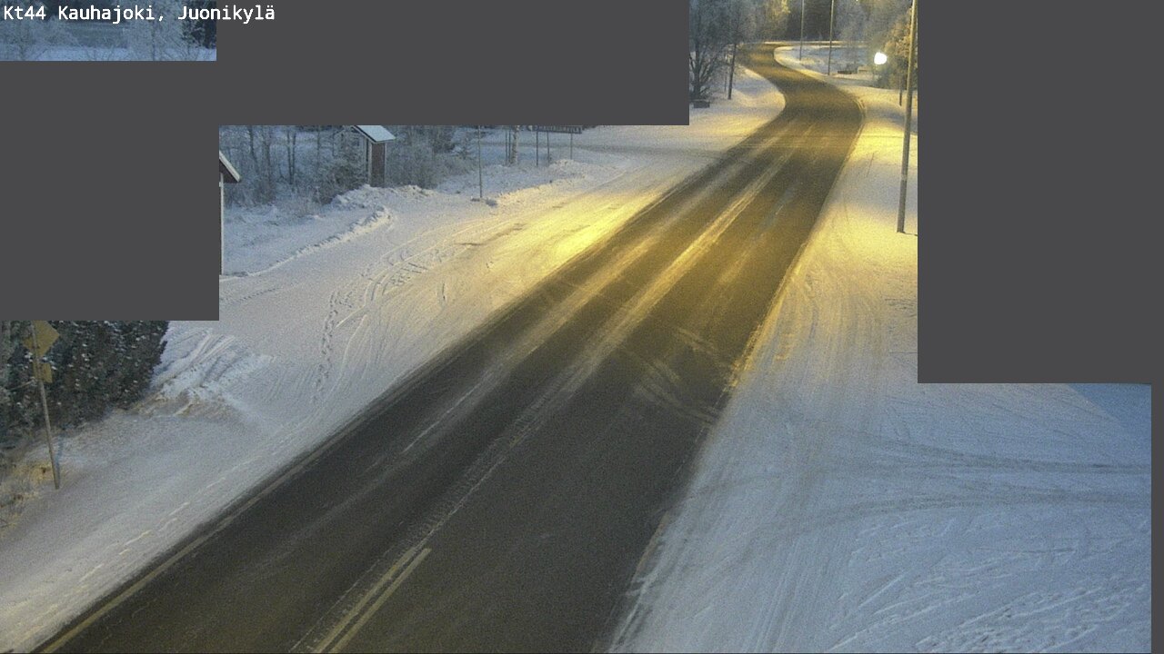 Weather Camera Image Road 44 Kauhajoki, Juonikylä,, Kauhajoki, Etelä-Pohjanmaa