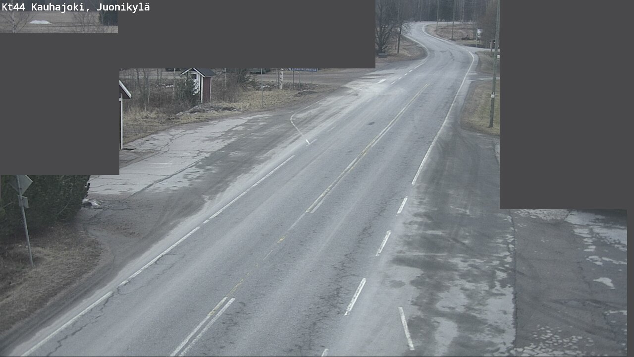 Weather Camera Image Road 44 Kauhajoki, Juonikylä,, Kauhajoki, Etelä-Pohjanmaa