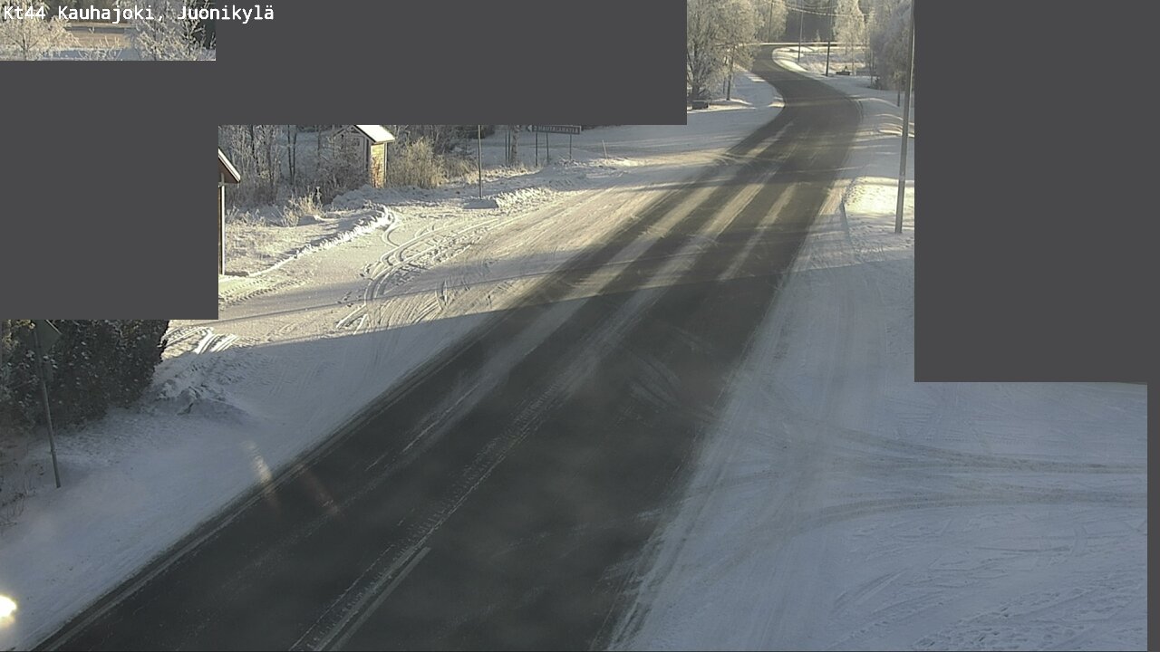 Weather Camera Image Road 44 Kauhajoki, Juonikylä,, Kauhajoki, Etelä-Pohjanmaa