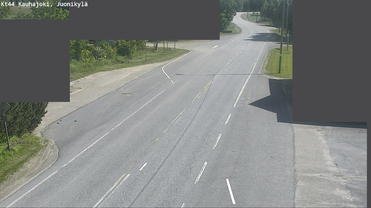 Weather Camera Image Väg 44 Kauhajoki, Juonikylä, Kauhajoki, Etelä-Pohjanmaa