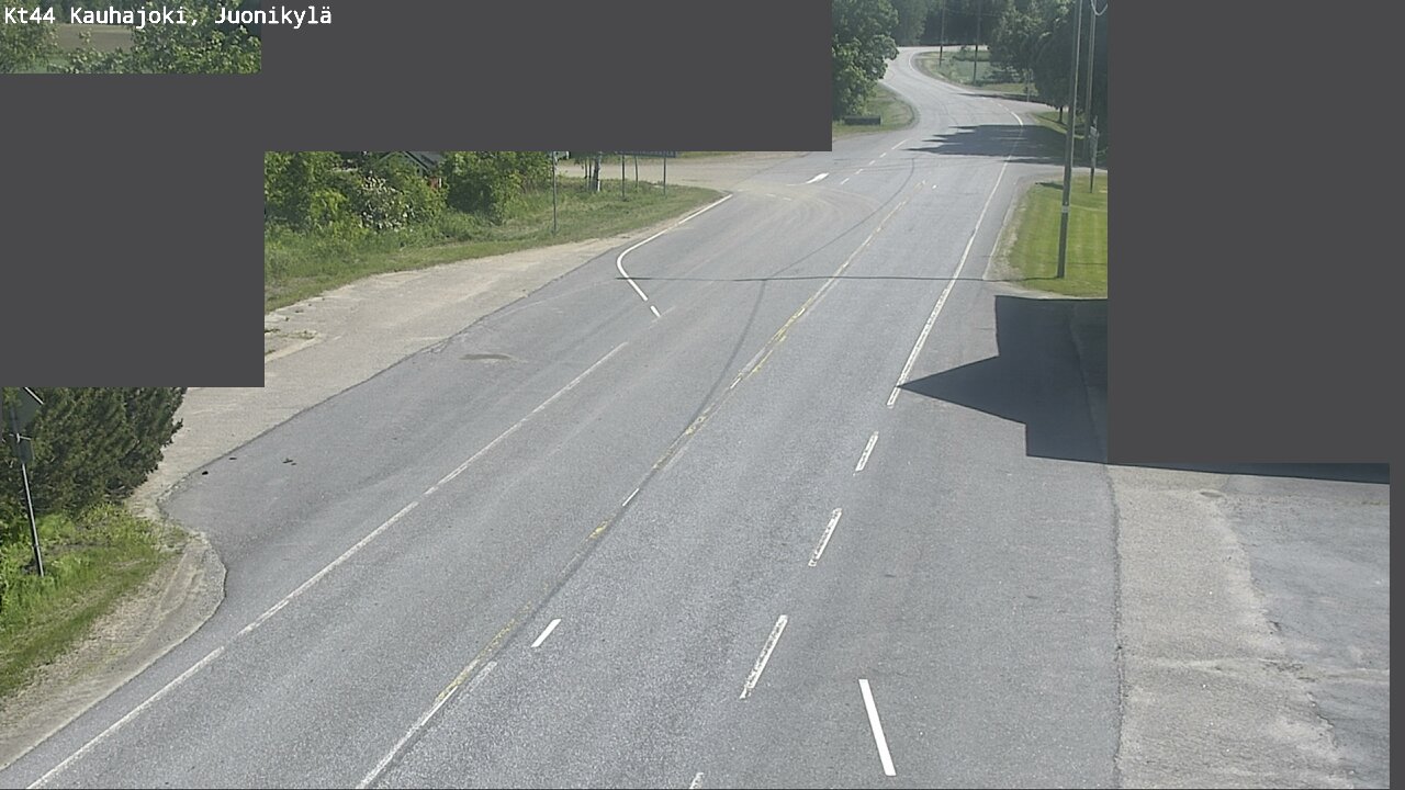 Weather Camera Image Väg 44 Kauhajoki, Juonikylä, Kauhajoki, Etelä-Pohjanmaa