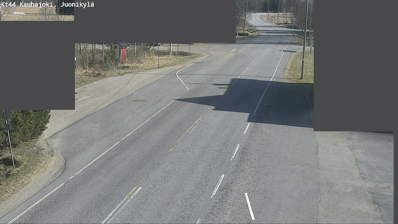 Weather Camera Image Road 44 Kauhajoki, Juonikylä,, Kauhajoki, Etelä-Pohjanmaa